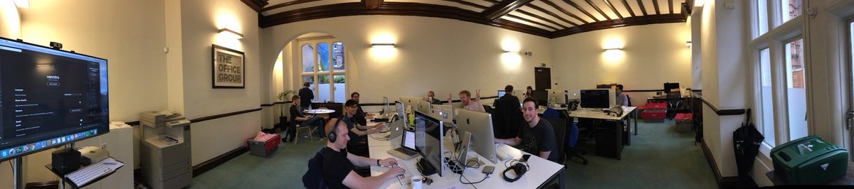 venntrodev's tweet photo. Settling in to our new London office in Green Park https://t.co/6ZyYYvjb1U