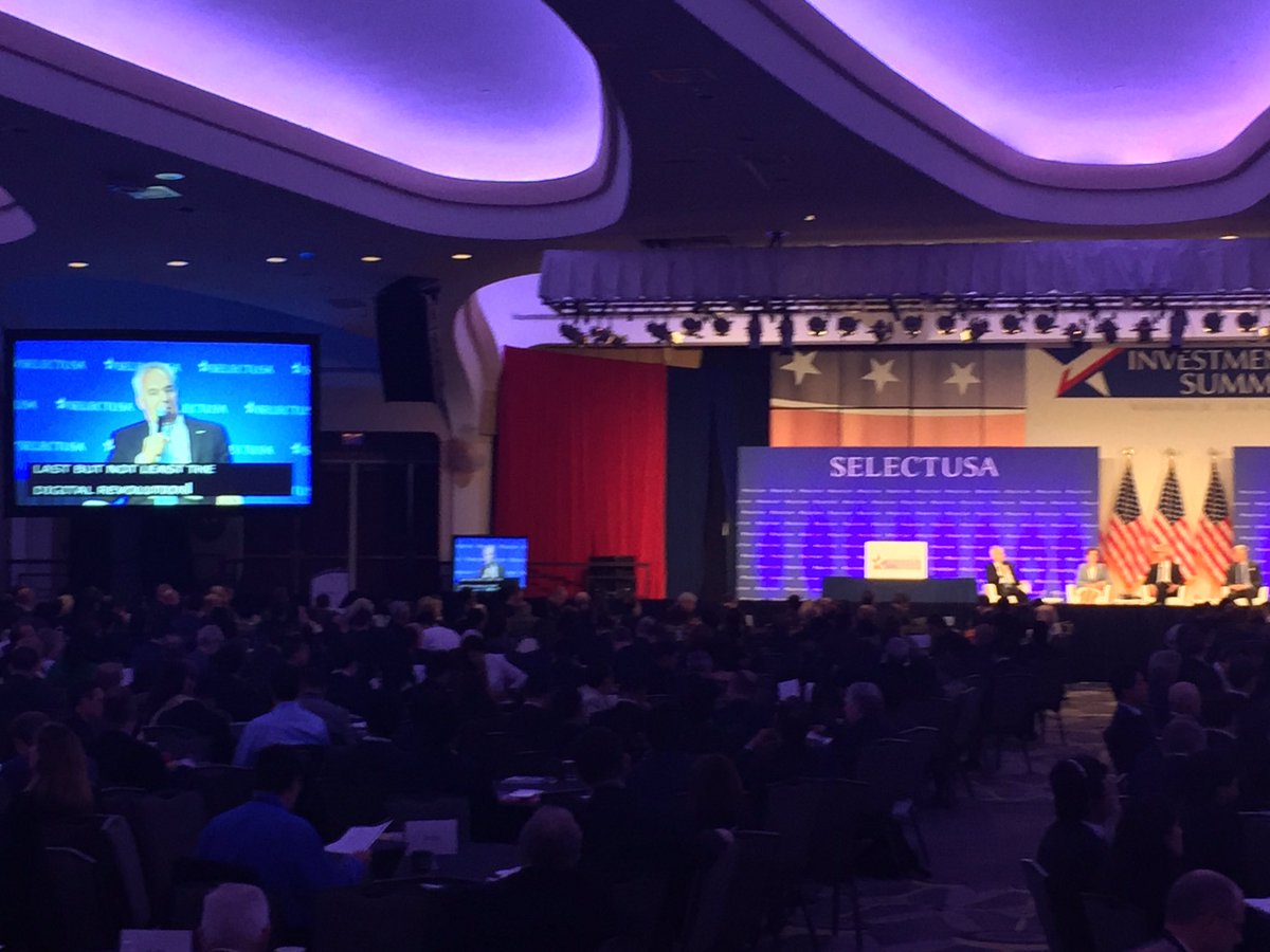SelectUSA's tweet photo. .@TevaUSA CEO Erez Vigodman: "The name of the game is 'technological innovation.'" #SelectUSASummit https://t.co/ZRSyuIy7TT