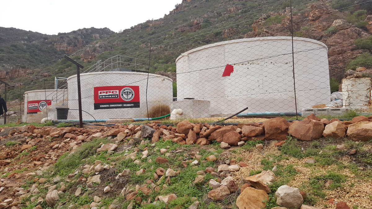 this gr8 team devised + built this solution to bring clean water to their village. Best R1-m WCape govt ever spent.