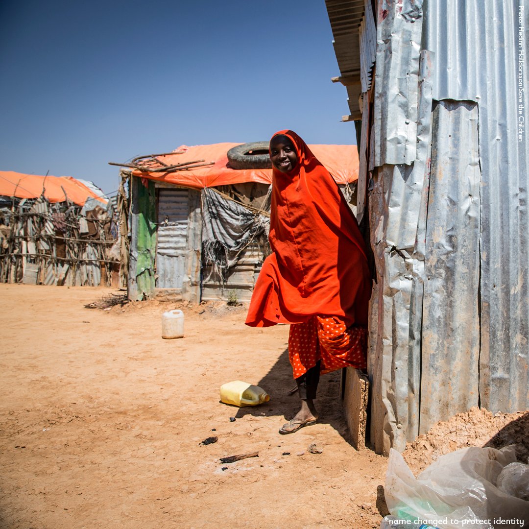 savechildrenuk's tweet image. Over 1m people in Somalia have fled, but we’re ensuring children like Amina can still go to school. #WorldRefugeeDay