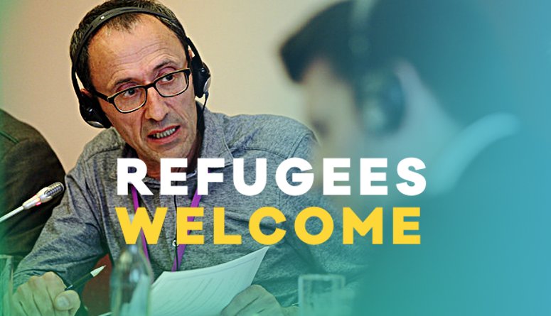 "EU refugee policy has been and continues to be shameful" #WorldRefugeeDay #WithRefugees cppt.rs/1mpiGZJ
