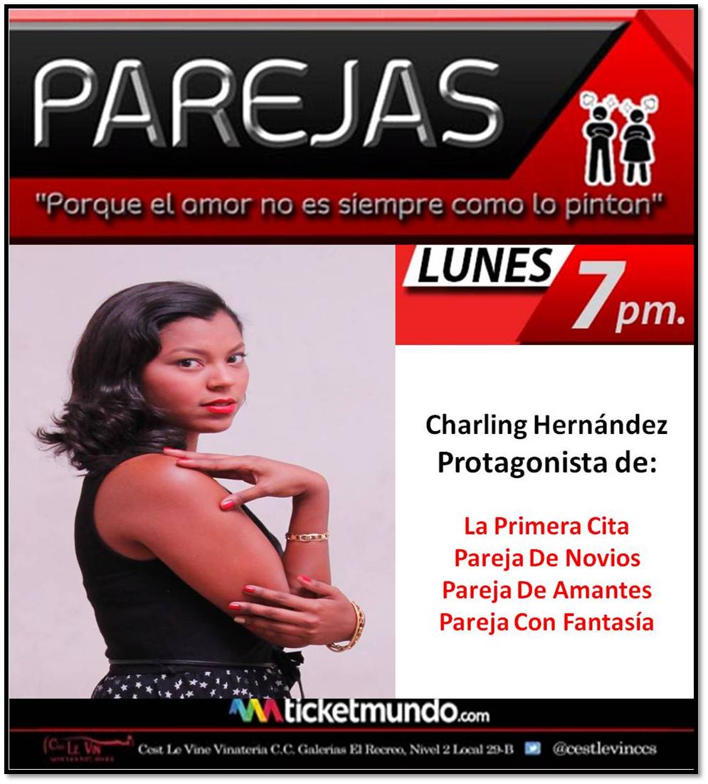 obraparejas's tweet photo. HOY 20/JUNIO SEGUIMOS PAREJAS EN @CESTLEVINCCS  7pm DISFRUTA LA OFERTA ESPECIAL: 2 ENTRADAS BS.1.000 / 0414276940 https://t.co/CG3squPxg5