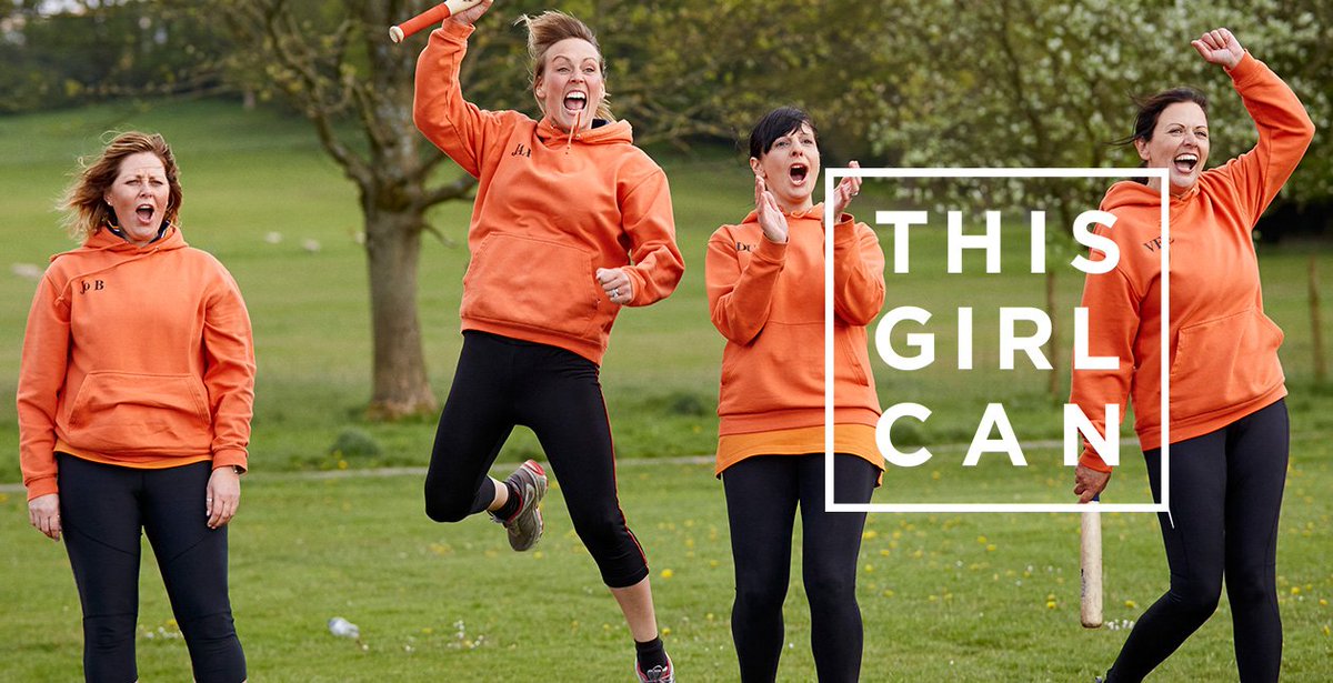 What a feeling! Share your winning pose using #ThisGirlCan
