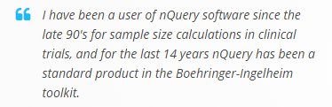 Statsols's tweet photo. Trust #nquery our customer do. #samplesize #clincial #clinicaltrials #clinicalresearch
https://t.co/EZwodyAk3U https://t.co/Ag7K9hpqEE