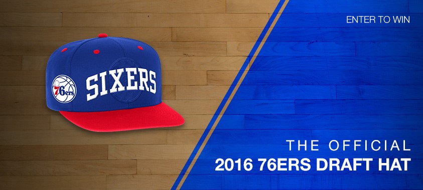 sixers draft hat
