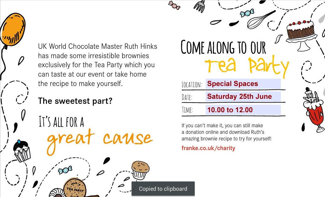 special_spaces's tweet photo. Join our Tea Party @special_spaces Woodland Road, Windermere on Saturday 10.00 to12.00 raising funds for Marie Curie https://t.co/06gGvBIRIw