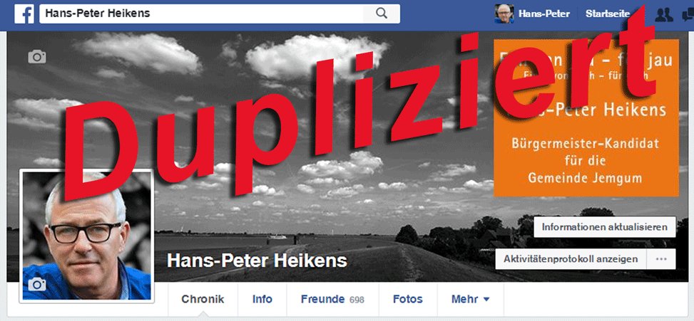 HPHeikens's tweet photo. #socialmedia: Facebook-Profil gehackt – das Profil wird meist dupliziert. https://t.co/rzbtkkSLRZ https://t.co/HKdSq3fSCW