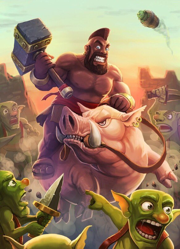 AnthonyEclipse's tweet image. The Hog Rider before the nerf VS after the nerf😂
🔥RT