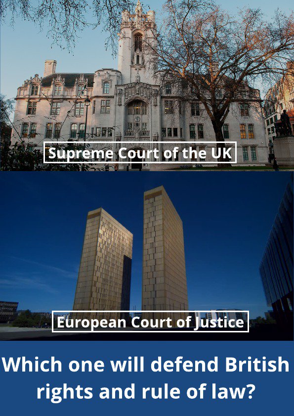 tfa4freedom's tweet image. Which court would you like to be supreme? #VoteLeave this Thursday - we are #BetterOffOut. #EUref #Brexit #law