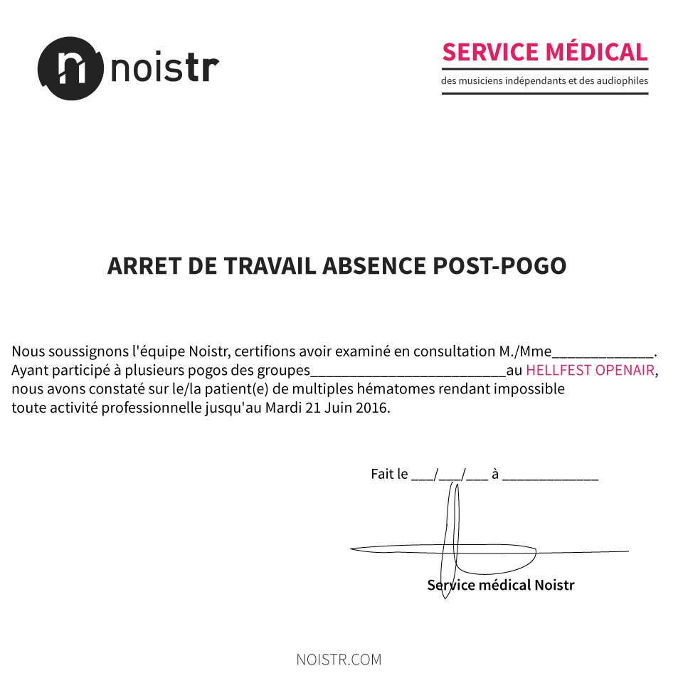 Bien remis du <a href="/hellfestopenair/">Hellfest Open Air Festival</a> Open Air Festival ? 💊 💉