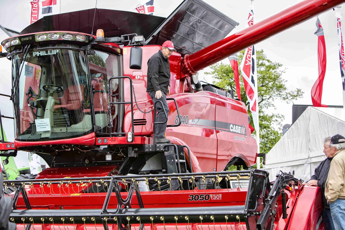 ScotlandRHShow's tweet photo. It's not just about cattle! Over £72 million of farming equipment will be on display in #3Days time! #RHS2016 https://t.co/1zE8PuYz5a