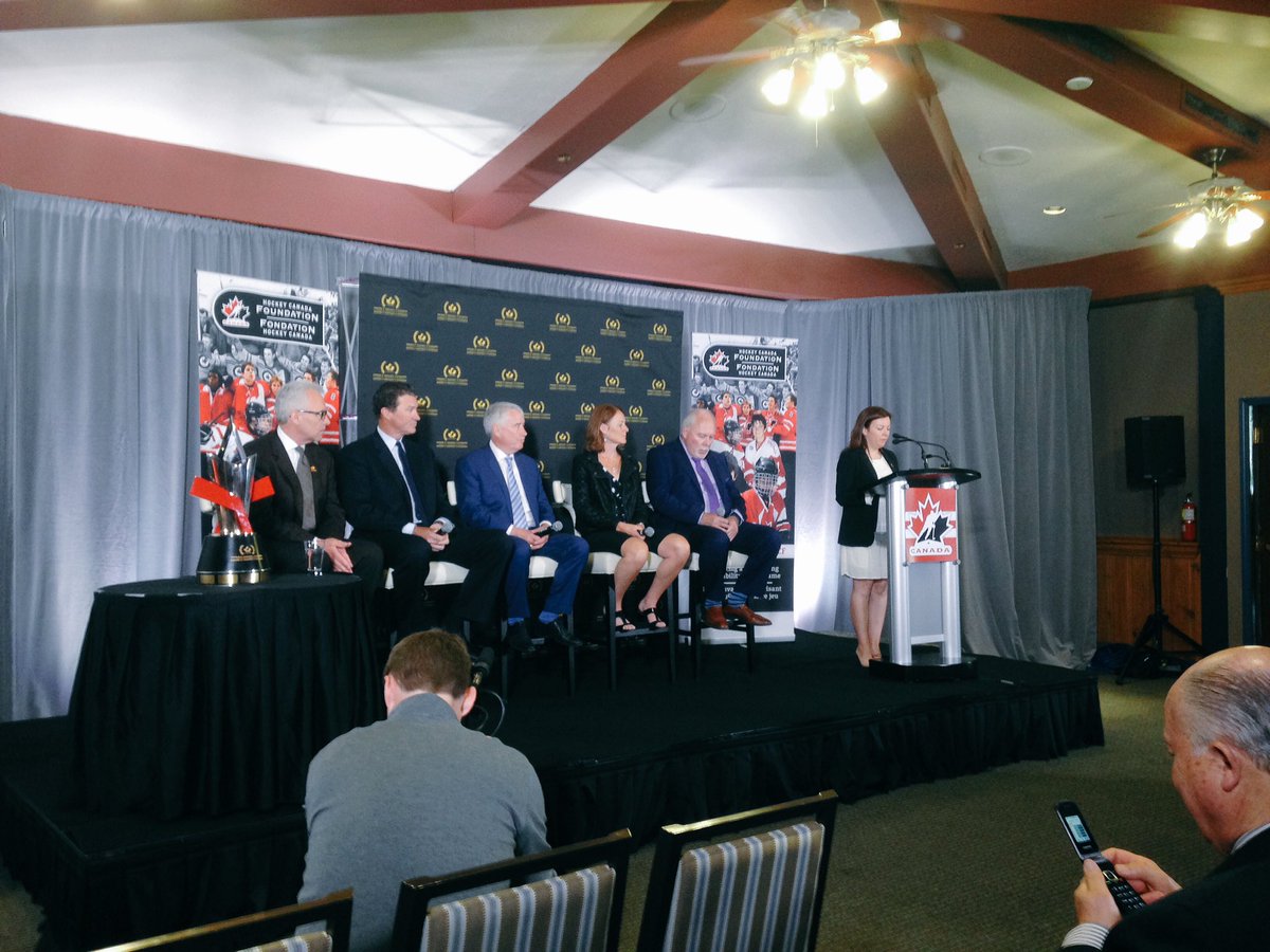 It's great to have this incredible group in Halifax today to receive <a href="/HockeyCanada/">Hockey Canada</a>'s Order of Hockey in Canada!
