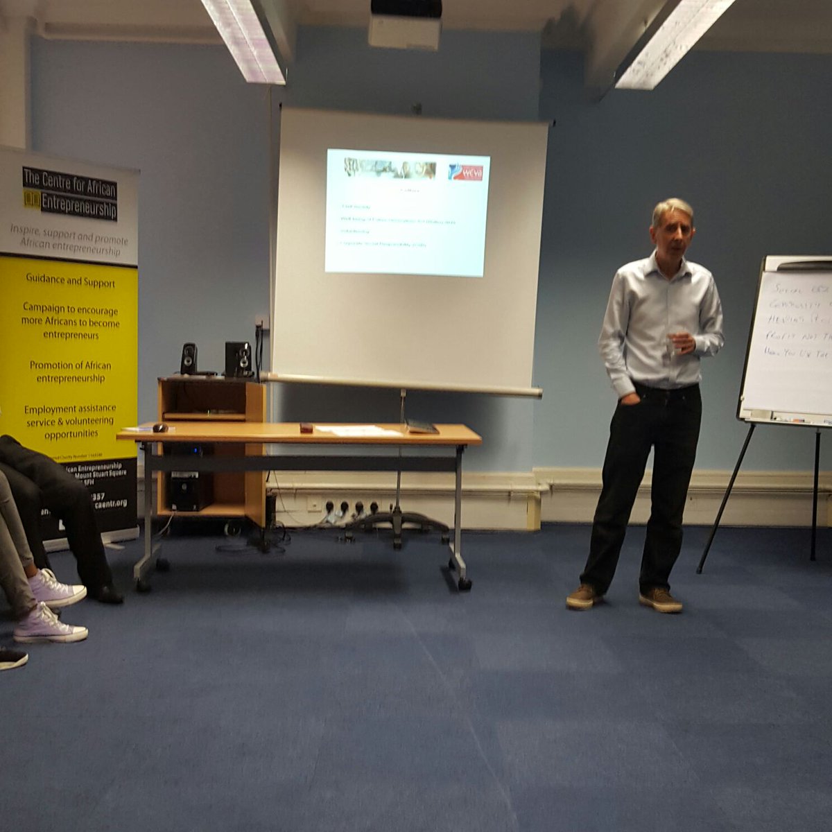 CAE_Wales's tweet photo. Great presentation on Social Enterprise from @HannerFfordd Alun, @WalesCVA @BigLotteryWales #LotterySelfie https://t.co/1MtlVRPlqd