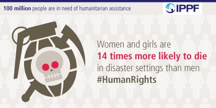 ippf's tweet image. The current humanitarian system has failed women and girls time after time, year after year. #WorldRefugeeDay