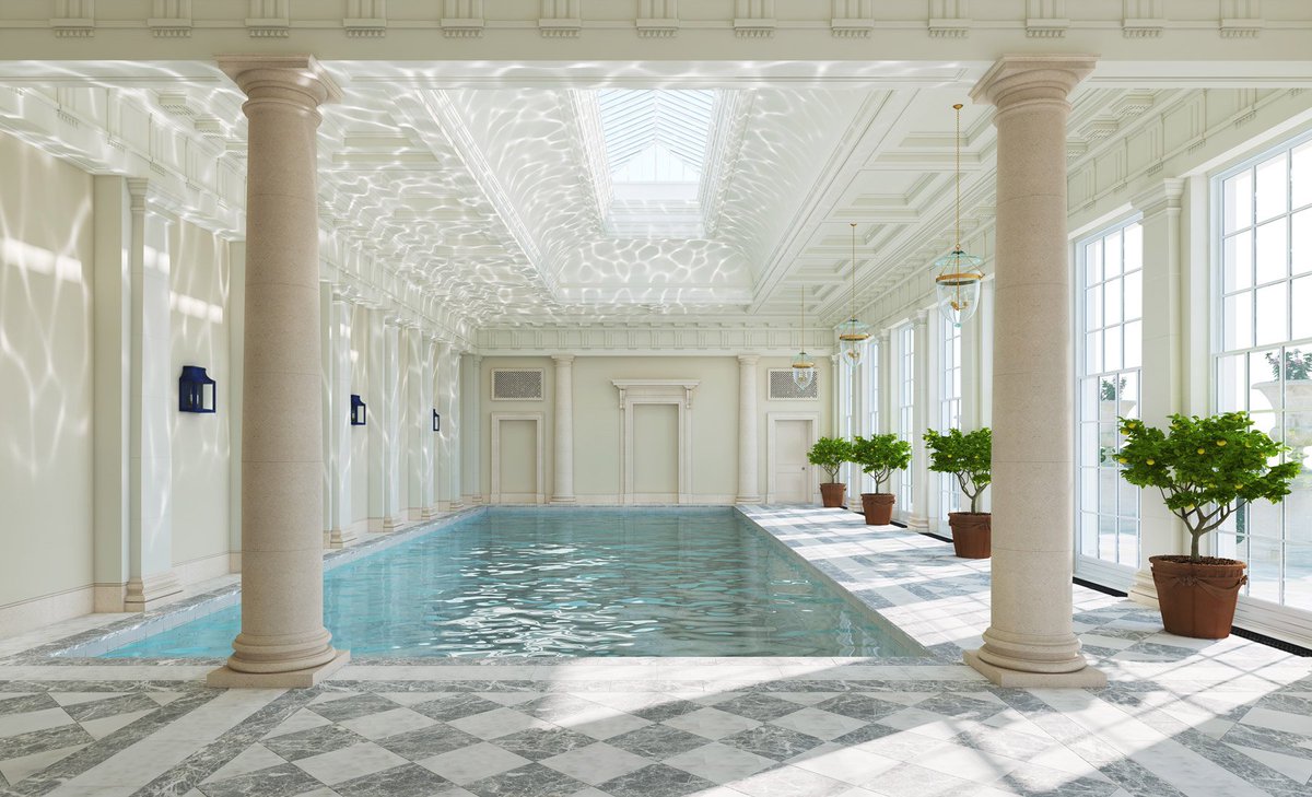 LapicidaLtd's tweet image. 1st day of #Summer. Like this #luxury #Lapicida #pool featuring #Venetian #Chequer natural #stone #floors &amp;amp; columns?