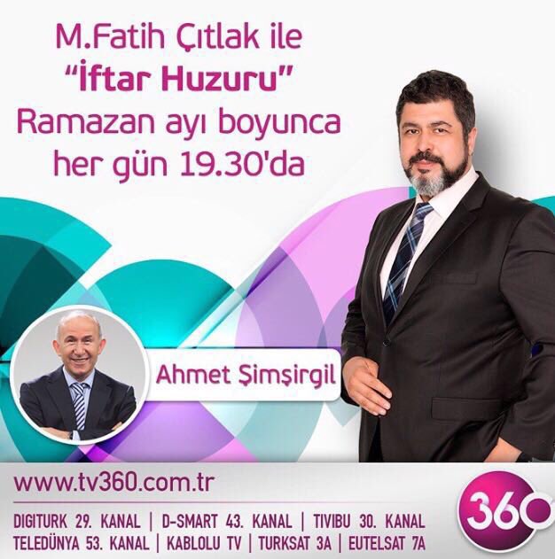 #iftarhuzuru'nda bu akşam saat 19:30'da  yazar Prof. Dr. Ahmet Şimşirgil ile Vakıf Medeniyeti konusu konuşulacak.