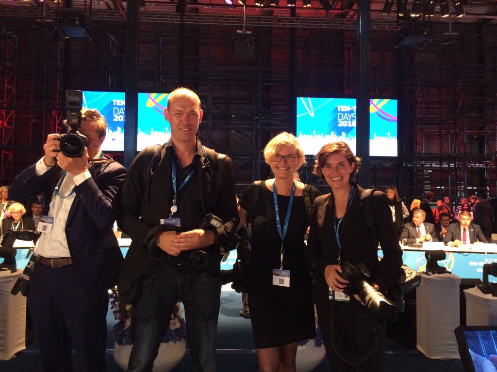 Increadable team of photographers following us everywhere at Rotterdam.. Great to have you with us VB