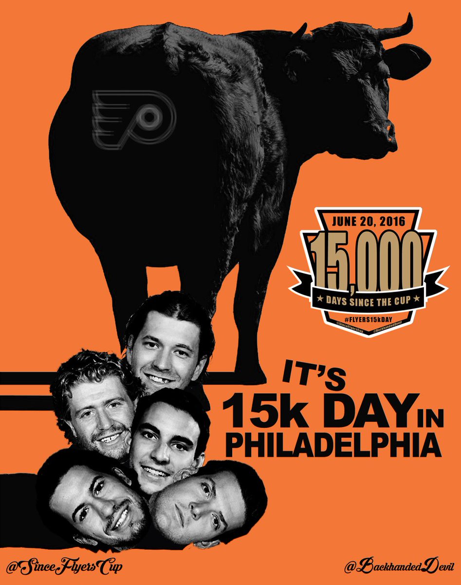 BackhandedDevil's tweet image. Retweet to raise awareness

... and to get #Flyers15kDay trending. It's a national holiday for @SinceFlyersCup.