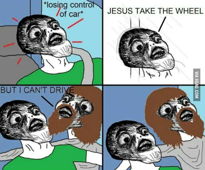 Pvt_Ghost101's tweet photo. when people ask jesus to drive https://t.co/p3J674pBAC