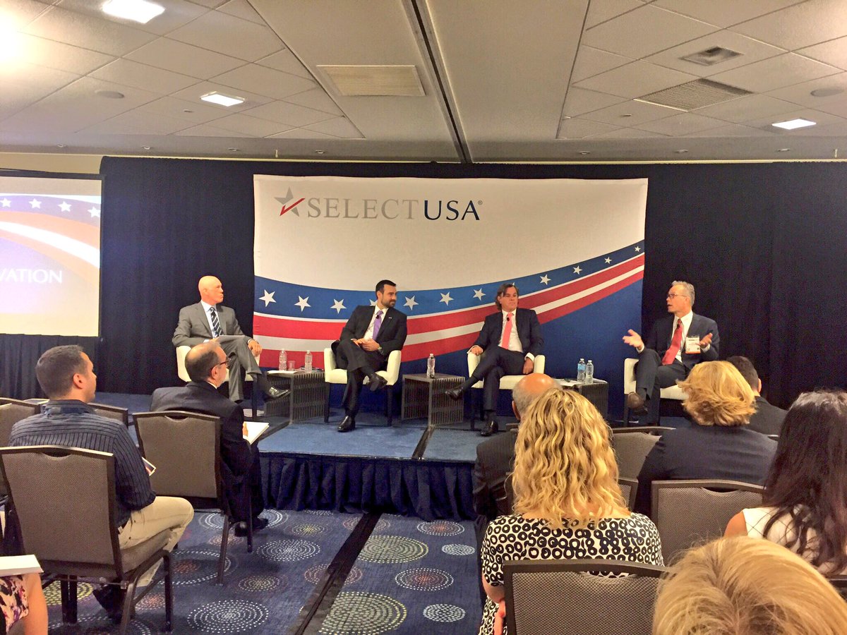NRFnews's tweet photo. NRF CEO kicks off #SelectUSASummit panel on the future of retail with @IKEAUSA, @westfieldcorp &amp; @CinepolisUSA. https://t.co/sbvYvf0VMS