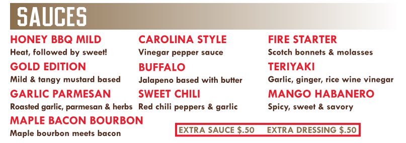 Monday night wings at Growler's! 25% off for dine-in orders this afternoon.