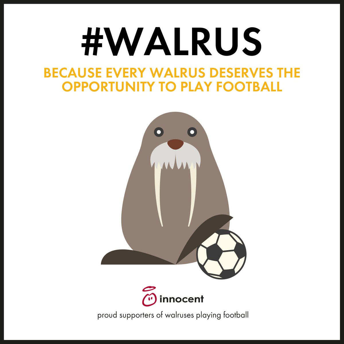 innocent's tweet photo. The hashtag for the Wales v Russia game tonight is #RUSWAL, not #WALRUS. Big mistake, Twitter. Big mistake. https://t.co/pEUY4ipugV