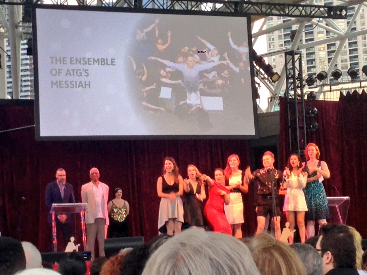 mooneyontheatre's tweet photo. The #Dora2016 for Outstanding Performance Ensemble Opera goes to @AtGtheatre's Messiah https://t.co/rHzMtAeoDH
