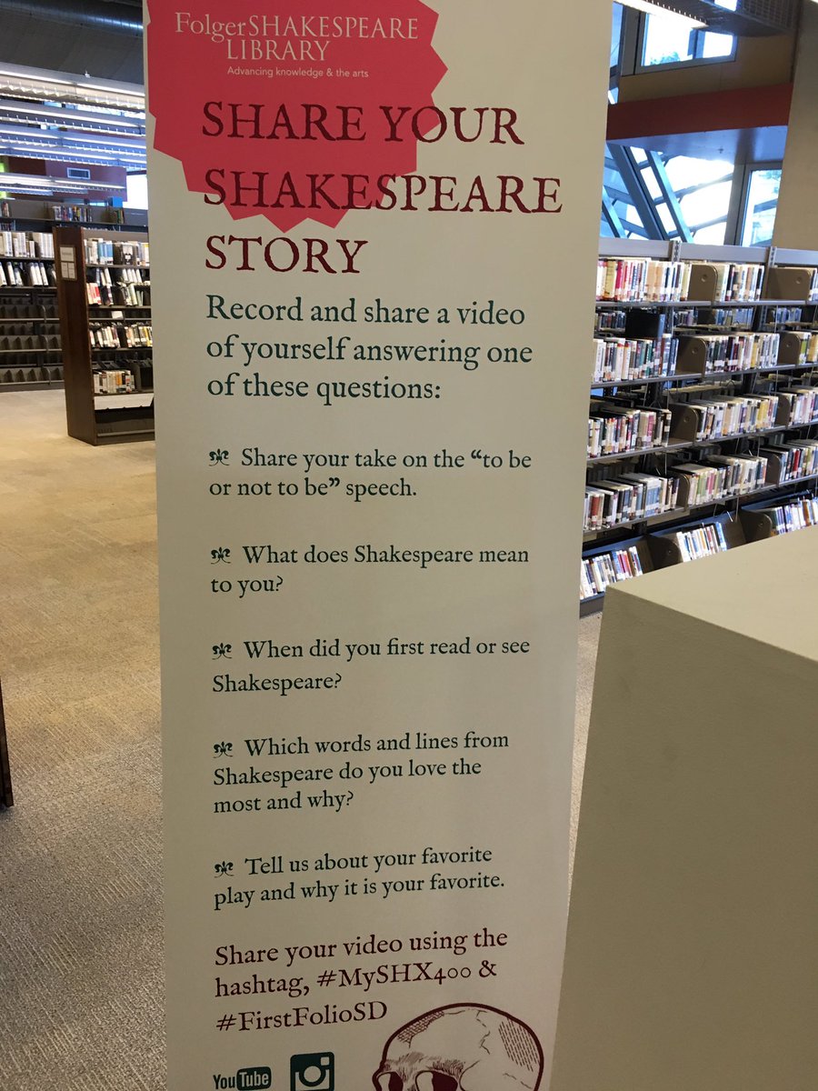 SilveySquad's tweet image. #summerassignment #SHX400 #FirstFolioSD