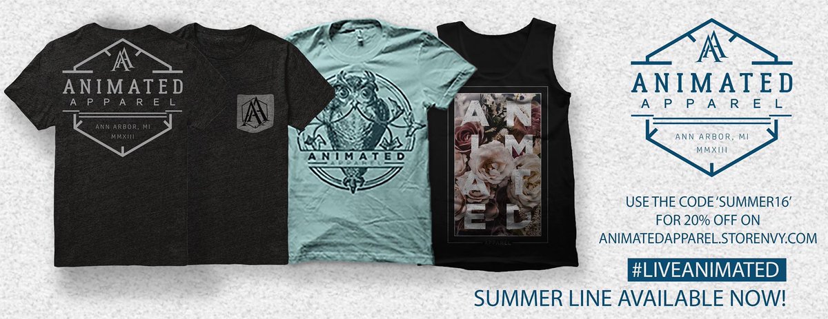 AnimatedApparel's tweet photo. Who's stoked about the new launch? https://t.co/5c6kTrHjwR https://t.co/izyJMtxTfb