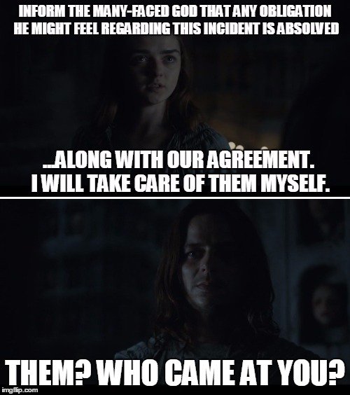 IceAndWire's tweet image. #GameofThrones #TheWire #aryastark #stringerbell #brothermouzone