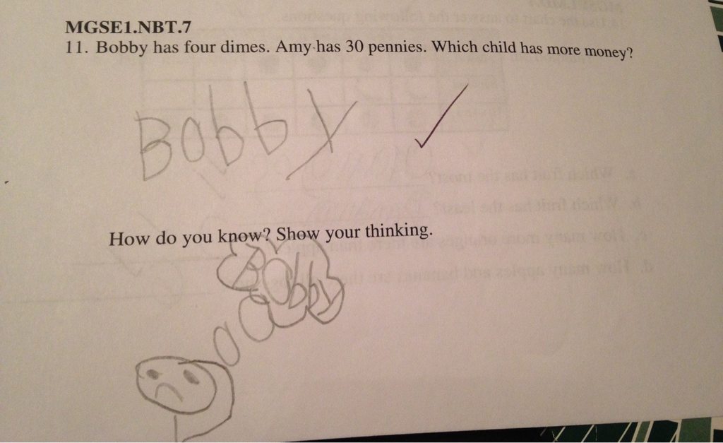 TCM_at_NCTM's tweet photo. How do your Ss show their thinking? #Math #MathEd https://t.co/5i25BgHPvl