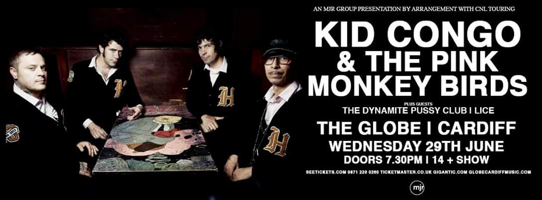 KillingMoonRock's tweet photo. THE DYNAMITE PUSSY CLUB!
KID CONGO POWERS AND THE PINK MONKEY BIRDS!
THE GLOBE, CARDIFF!
COME ON THRU! https://t.co/LcK64QKCXO