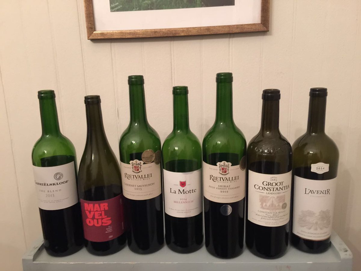 nkulu81's tweet photo. Top 2 wines impressive @Gabrielskloof and @MarvelousWines, theme red blends between R60 and R100 #YoungVines https://t.co/XW5ZSok2Dy