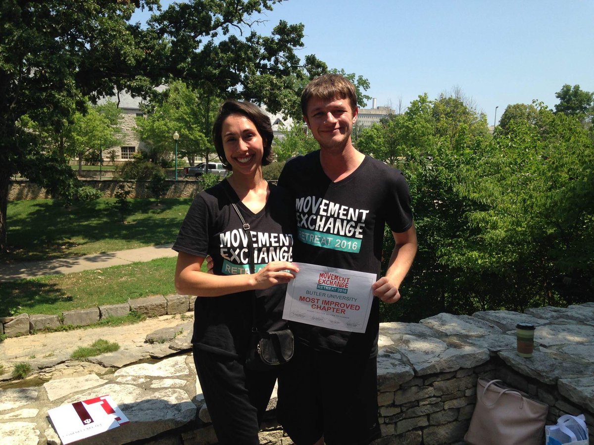 butlermoveex's tweet photo. We are so pleased to have received the "Most Improved Chapter Award" at the second annual M.E Retreat! #movetochange https://t.co/7TbuxItkXA