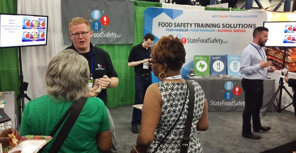 statefoodsafety's tweet photo. Ask us about #TexasFoodHandler training at #TRA2016. Stop by booth #2218! #FoodSafety https://t.co/phDSsCrHUG