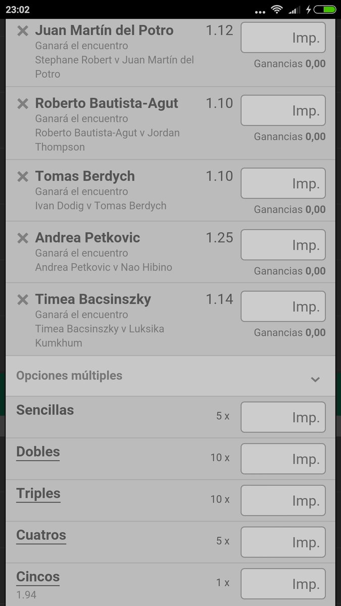 txipicks's tweet image. Combi de wilbledon. Stake 2.5/10