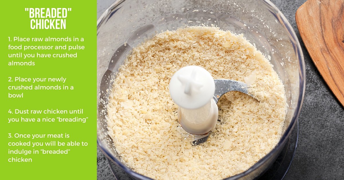 Learn how to indulge in low carb “breaded” chicken: buff.ly/1NNRrVg #cookinghacks #cleaneating