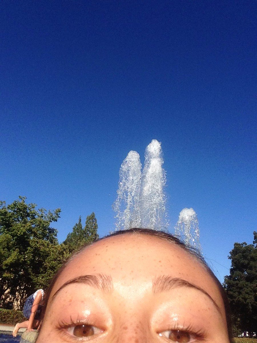 terriFRIEDegg's tweet photo. egg at fountain @Stanford @StanfordEng @paloaltoweekly https://t.co/ajP4TvcKgV