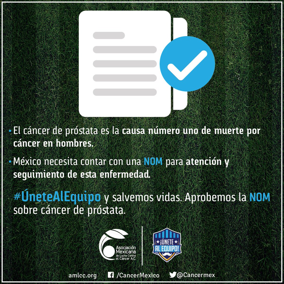 amlccorg's tweet photo. #ÚneteAlEquipo y lancemos juntos un llamado a la @SSalud_mx a través de tus redes sociales. ¡Aprobemos la NOM! https://t.co/JcwDOYnEvD