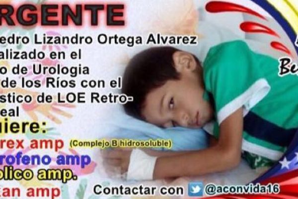 EfectoCocuyo's tweet photo. Muere otro niño en el J.M. de los Ríos, luego de una lucha para conseguir su tratamiento https://t.co/Wima3HdVka https://t.co/1YWPBVmTkO