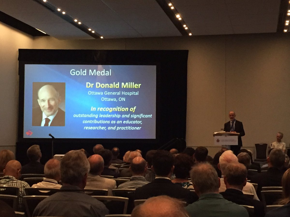 AlanaFlex's tweet photo. Congratulations Dr Donald Miller well-deserved CAS gold medalist &amp; @CJA_Journal @Susanolearynl #CAS_SCA2016 https://t.co/nVCsnDUEtq