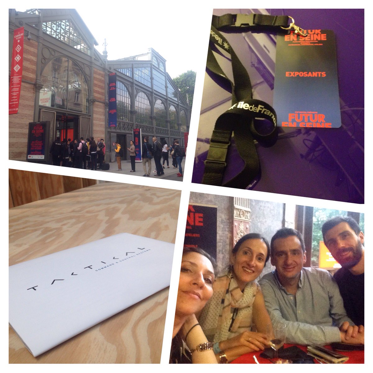 aureliadegall's tweet photo. @futur_en_seine @Cap_Digital @iledefrance Souvenirs ! Great thanks from the team #Tacticalsystems @SecureConcerts https://t.co/LMwHh9VMQt