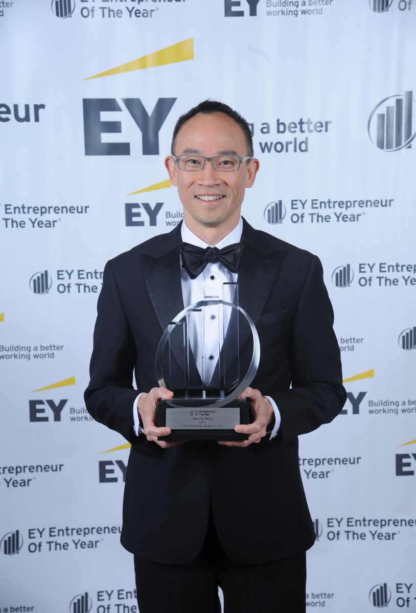 udemy's tweet photo. We’re so proud of our CEO @dennistyang who has been selected as an @EYNews Entrepreneur of The Year Award winner! https://t.co/JYPaeRIDnS