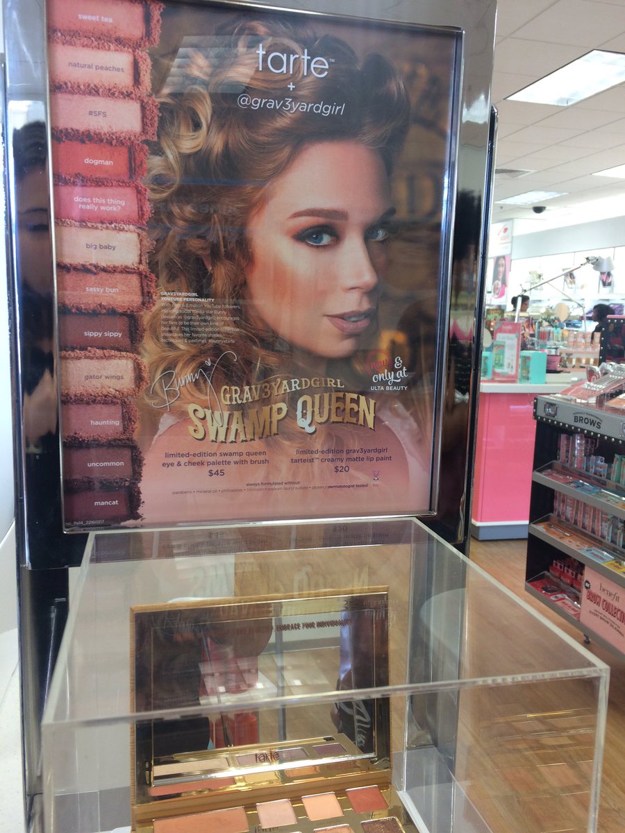 JennaButhman's tweet photo. Look who I found! #Grav3yardgirl @grav3yardgirl @tartecosmetics #ultabeauty #Atlanta https://t.co/snEQcmz8pU