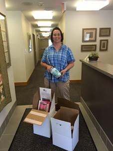 WomenOfATT_EG's tweet photo. WOA Northern Plains collected toiletries to provide baskets to local women's shelters in honor of National WOA day! https://t.co/JsbkO3QbN8