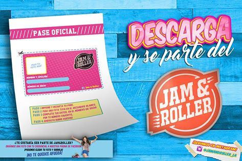 JamAndRoller's tweet photo. ¡¡¡YA PODES DESCARGAR TU PASE OFICIAL DEL #JamAndRoller!!! 😍 
Descargala aquí:https://t.co/YMWSTS6xG0 https://t.co/ROYtl7FTwq