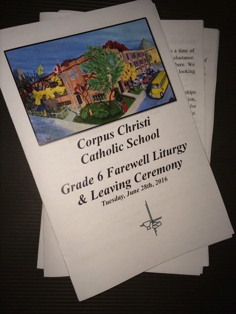 CorpusOCSB's tweet image. Almost ready for the big day! Final prep in action at the church and school! #scoring #folding #stapling #decorating