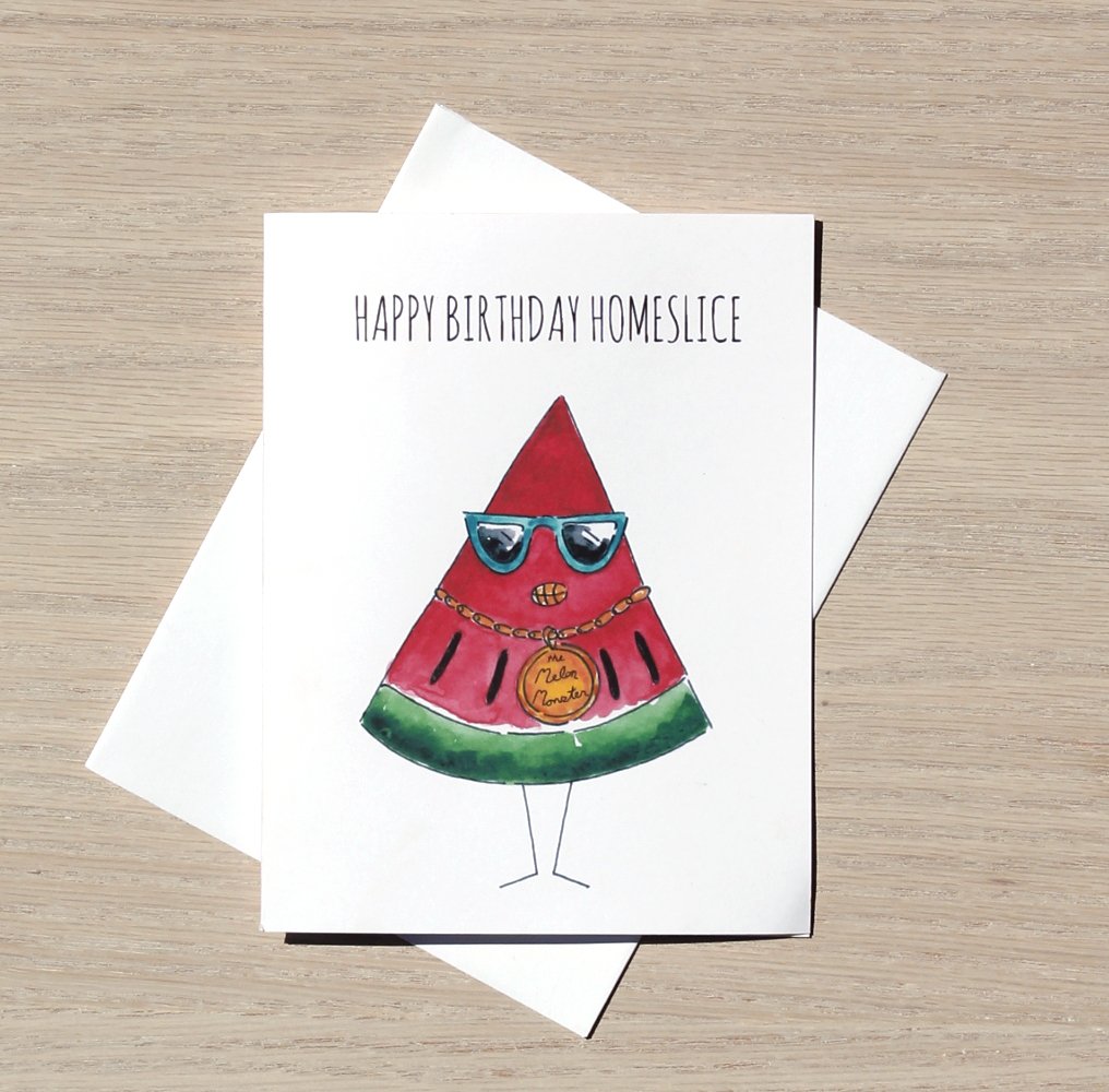 GreetsDesigns's tweet photo. Add a gangster #watermelon to your #birthday and nothing can go wrong! Right!?  New card posted in my @Etsy shop! https://t.co/fk6nLZFa5u