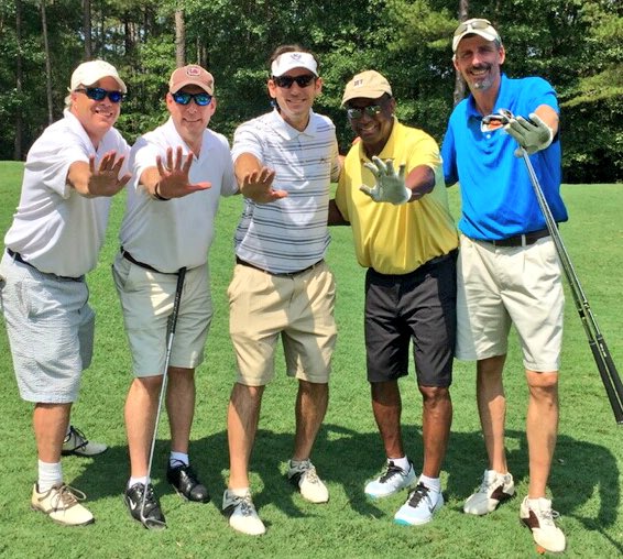 SCFootballHOF's tweet photo. Great day today w/ Johnny Rodgers aka #TheJett @SturgisSports #DavidBennett @wyattsports #MikeShuler @georgerogers38 https://t.co/gkSjQoFMNt