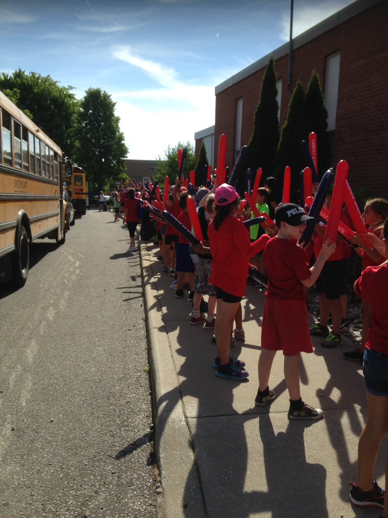 Just look at the warm welcome we received by our new community! Thank you St. Louis staff and students.